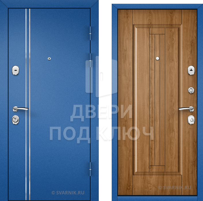 Входная вторая дверь в коттедж ДПК-2341